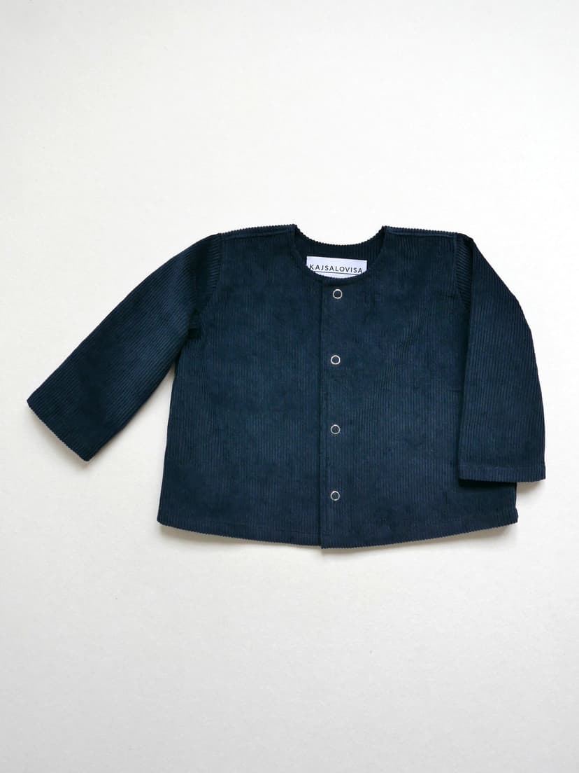 Corduroy Jacket — Navy