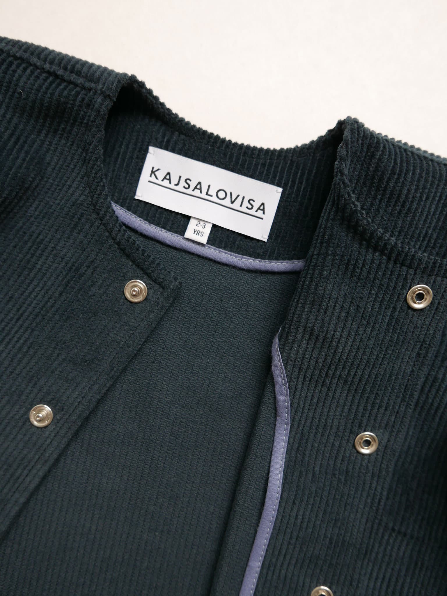 Corduroy Jacket — Navy - Image 3