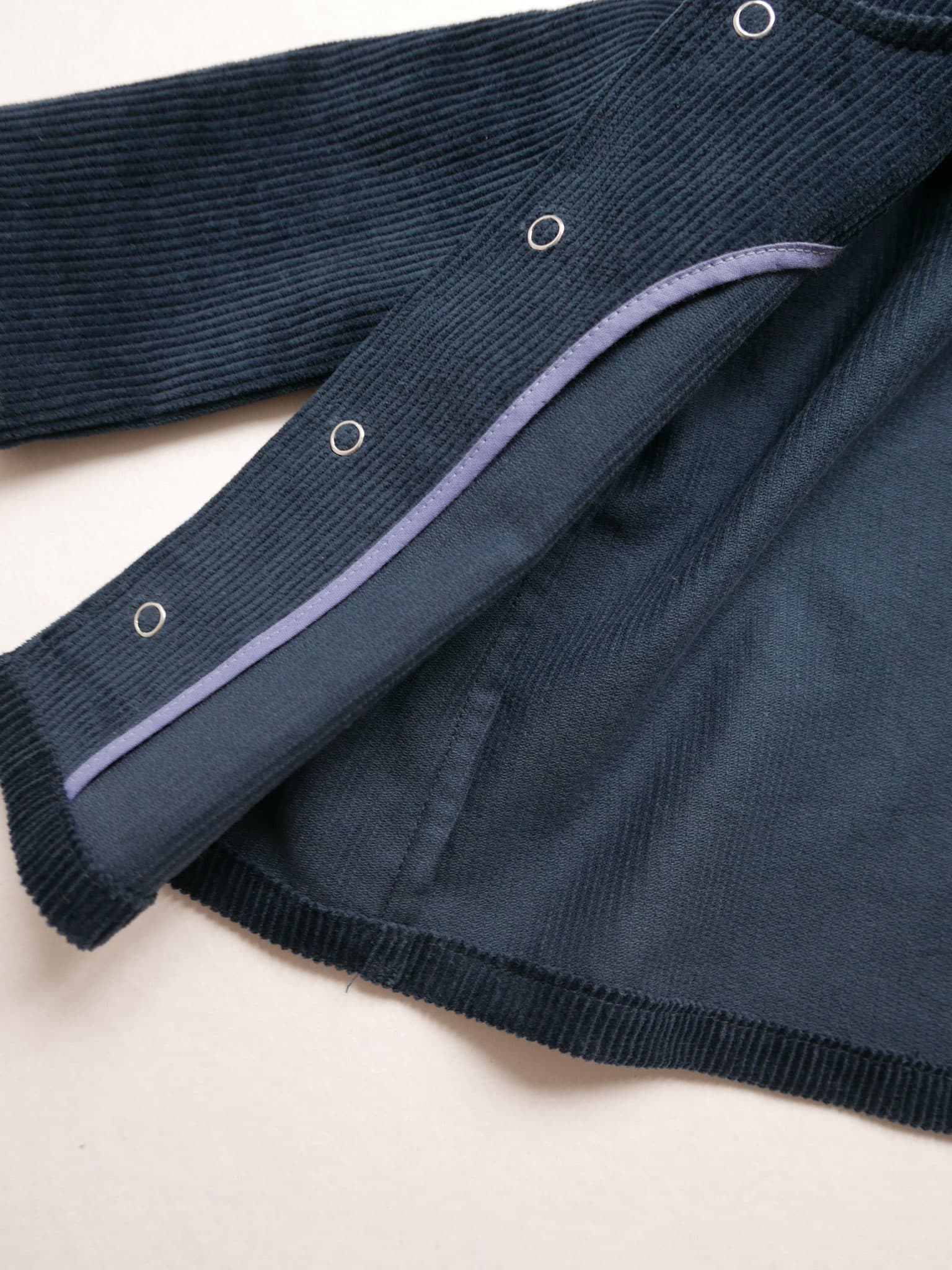 Corduroy Jacket — Navy - Image 4