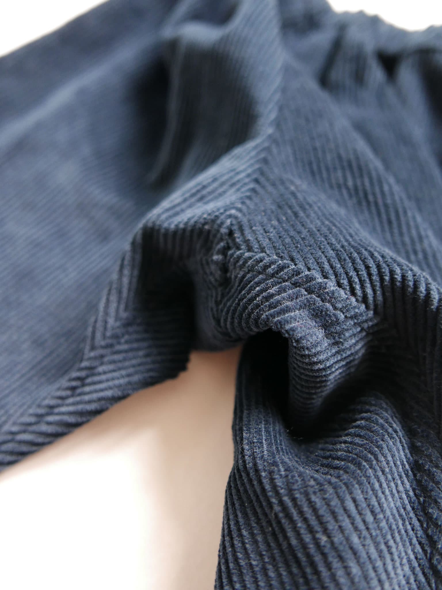 Corduroy Kimono Pant — Navy - Image 5