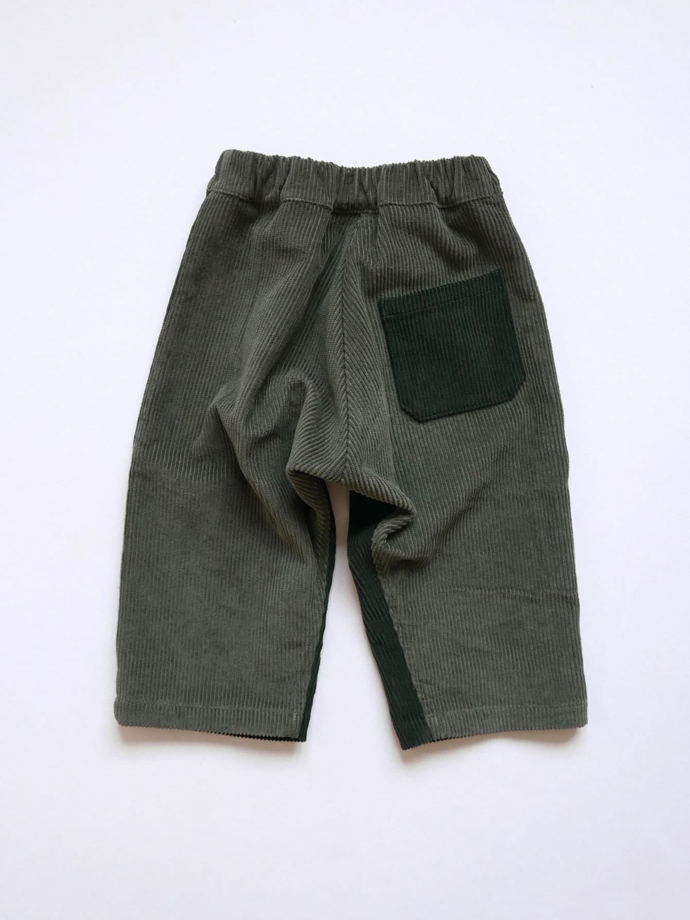 Corduroy Two Tone Pant - Image 2